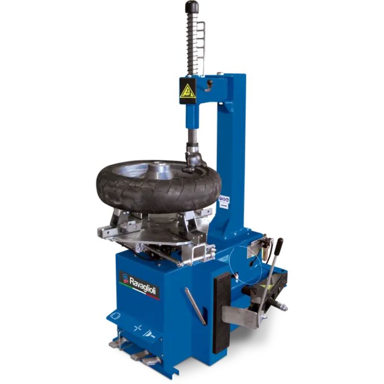 Máquina de montar e desmontar pneus para mota RAVAGLIOLI 6 a 24 polegadas 400V