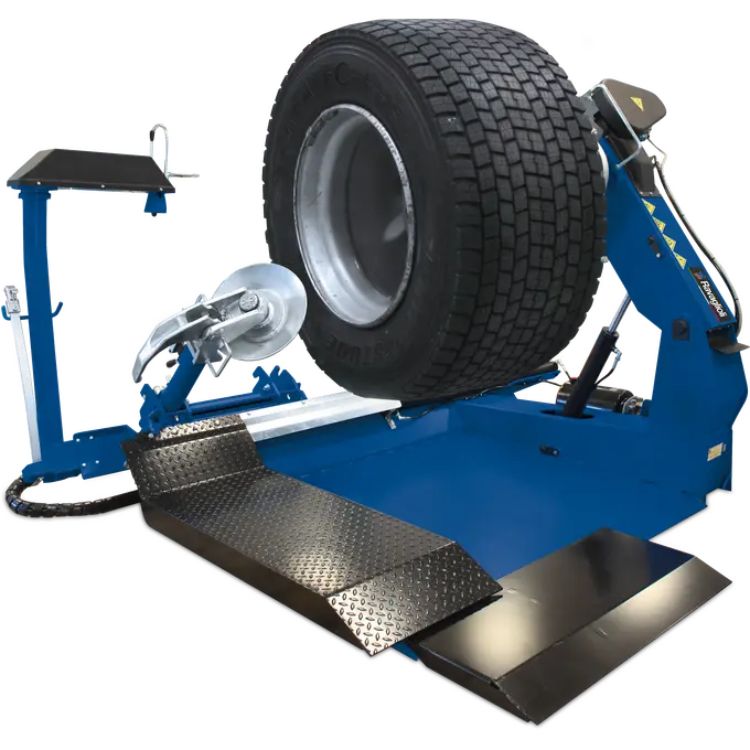 Máquina de montar e desmontar pneus eletro-hidráulica RAVAGLIOLI 400V Trifásico 11"-43"