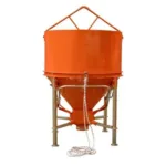 BALDE DE BETÃO 500 LT PÉS GALVANIZADOS SIRL