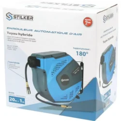 Enrolador de Ar Comprimido Giratório STILKER 10 Bar 20+1 Metros