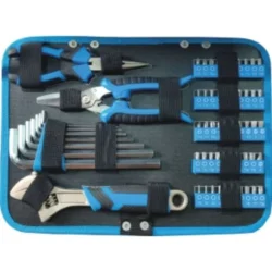 MALA 112 FERRAMENTAS 1/4" - 1/2" 15154 AZUL/PRETO