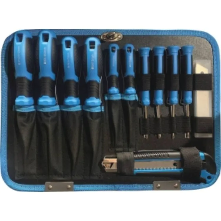 MALA 112 FERRAMENTAS 1/4" - 1/2" 15154 AZUL/PRETO