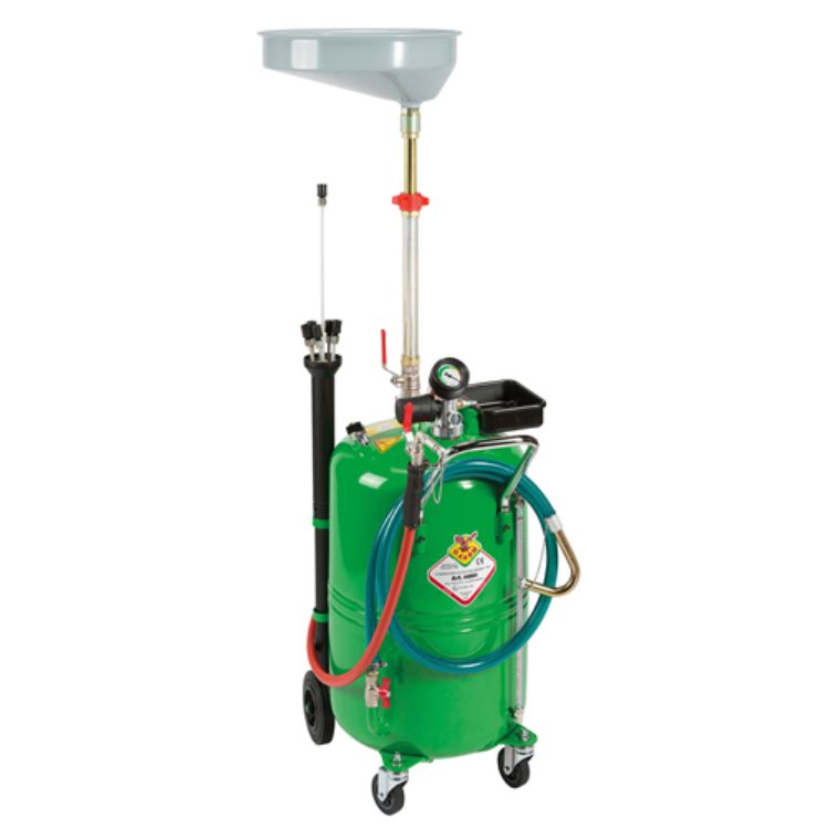 Recuperador de Óleo por Gravidade e Pneumático RAASM 80 L