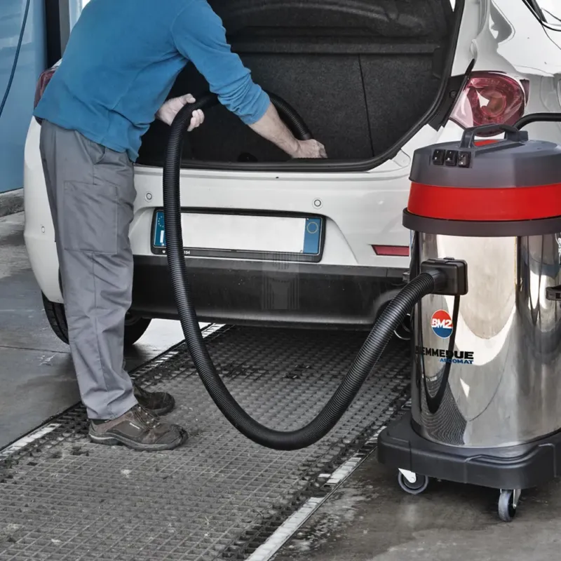 ASPIRADOR EM INOX C/ 3 MOTORES 3500W-80L BIEMMEDUE