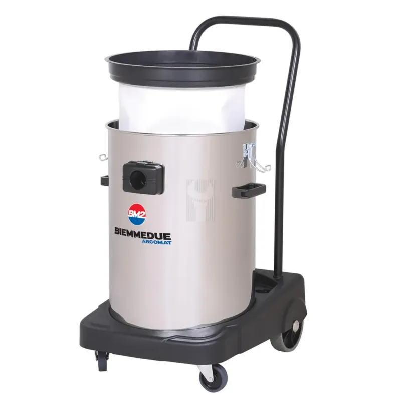 ASPIRADOR EM INOX C/ 3 MOTORES 3500W-80L BIEMMEDUE
