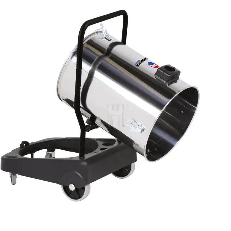 ASPIRADOR EM INOX C/ 3 MOTORES 3500W-80L BIEMMEDUE