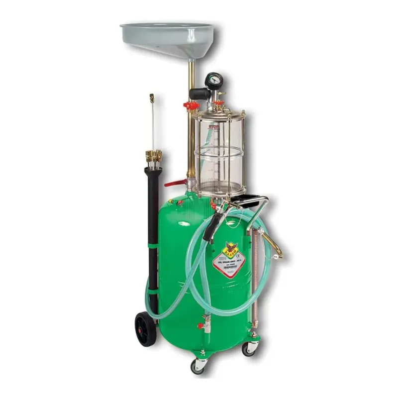 RECUPERADOR DE ÓLEO POR GRAVIDADE E PNEUMÁTICO C/ ANTECÂMARA 8L RAASM RECUPERADOR DE ÓLEO POR GRAVIDADE E PNEUMÁTICO C/ ANTECÂMARA 8L RAASM