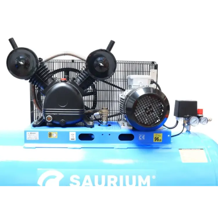 COMPRESSOR DE AR TRIFÁSICO 270L 5.5HP 10BAR SAURIUM