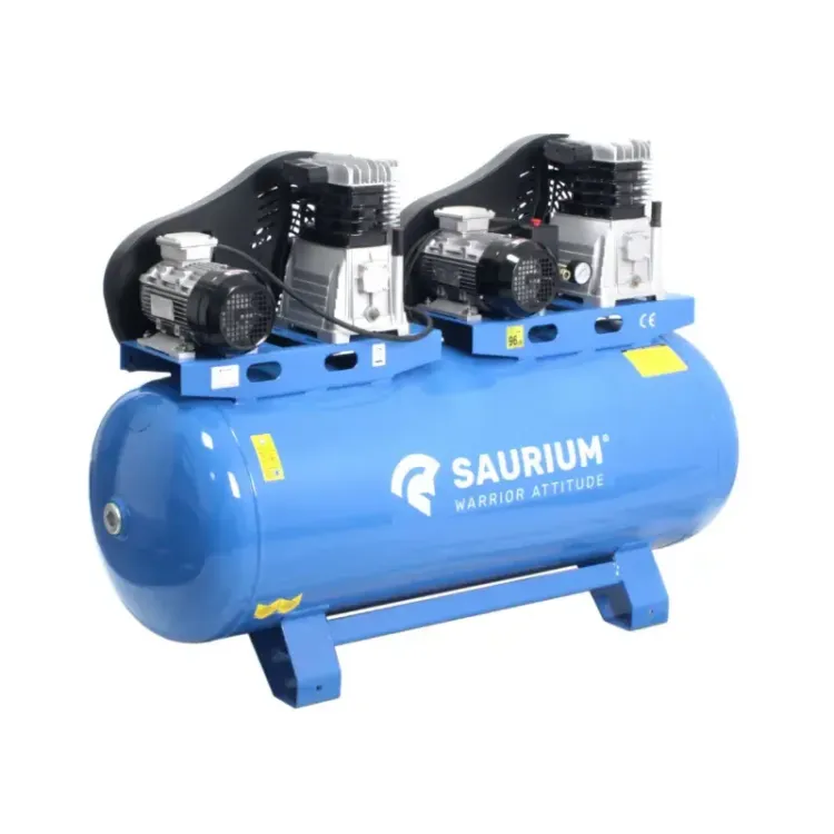 COMPRESSOR DE AR TRIFÁSICO 270L 5.5HP 10BAR SAURIUM