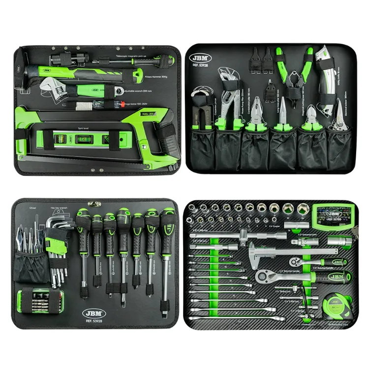 MALA DE FERRAMENTAS C/ 135 PEÇAS CHAVES HEXAGONAIS JBM