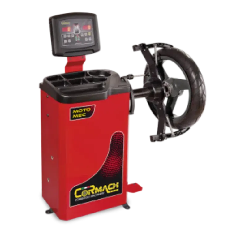 Máquina de Calibrar Pneus de Motas CORMACH Motomec 12/24V 8''-35''