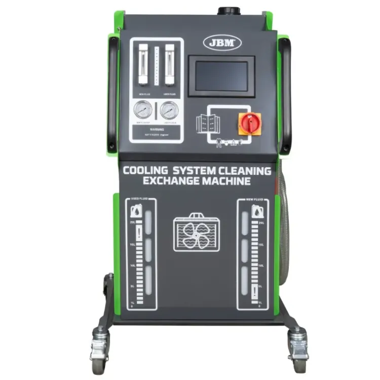 MÁQUINA DE LIMPEZA DO SISTEMA DE REFRIGERAÇÃO JBM