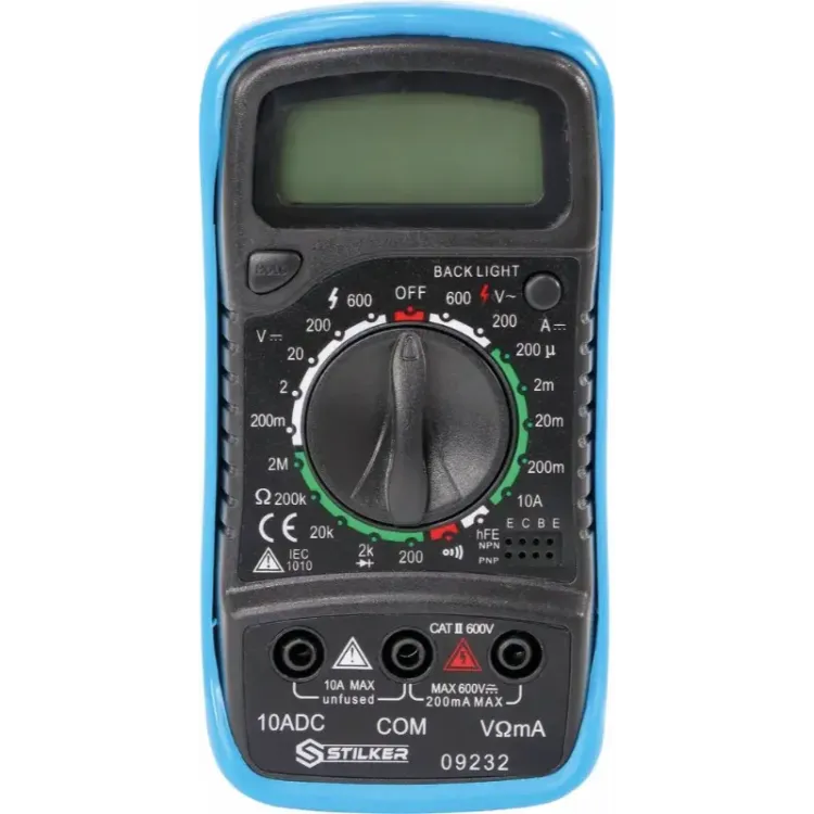 MULTIMETRO DIGITAL ANTI CHOQUE CACC STILKER