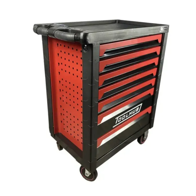 Carrinho Profissional 7 Gavetas com Ferramentas TOOLHUB 205 Peças