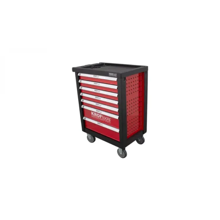 Carro de Ferramentas 7 Gavetas 160 Peças KROFTOOLS