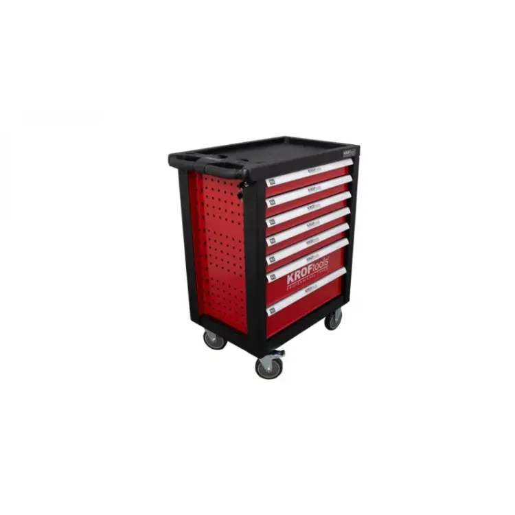Carro de Ferramentas 7 Gavetas 160 Peças KROFTOOLS