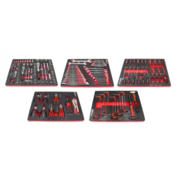 Carro de Ferramentas 7 Gavetas 160 Peças KROFTOOLS