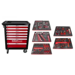 CARROS FERRAMENTA 7 GAVETAS 160pcs KROFTOOLS (8)