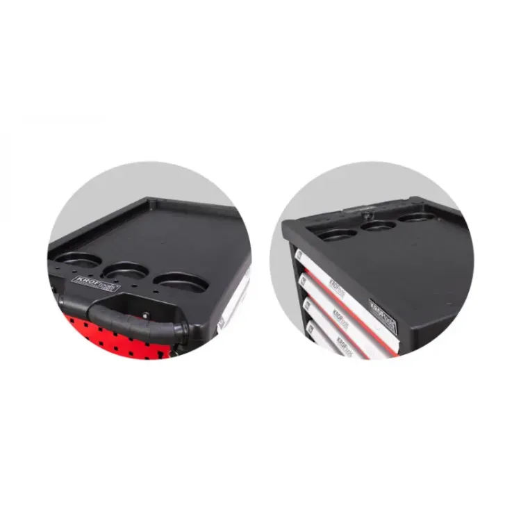 Carro de Ferramentas 7 Gavetas 160 Peças KROFTOOLS