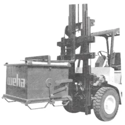 CONTENTOR DESCARGA DE FUNDO 1200KG WEHA