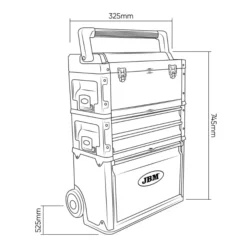 CARRINHO MODULAR S FERRAMENTAS JBM (6)