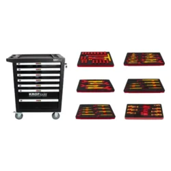 CARRO PRETO FERRAMENTA ISOLADA 6 MÓDULOS KROFTOOLS (4)