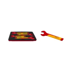 CARRO VERMELHO FERRAMENTA ISOLADA 6 MÓDULOS KROFTOOLS (2)