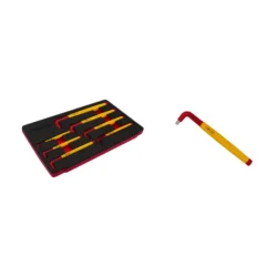 CARRO VERMELHO FERRAMENTA ISOLADA 6 MÓDULOS KROFTOOLS (3)