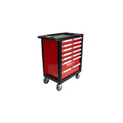 CARRO VERMELHO FERRAMENTA ISOLADA 6 MÓDULOS KROFTOOLS (5)