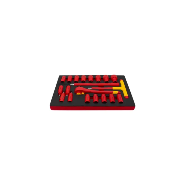 Conjunto 6 Módulos Ferramenta Isolada KROFTOOLS 1000V VDE IEC60900