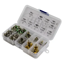 CONJUNTO DE VÁLVULAS P AR CONDICIONADO 134 PEÇAS JBM (3)