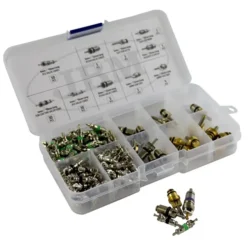 CONJUNTO DE VÁLVULAS P AR CONDICIONADO 134 PEÇAS JBM (4)