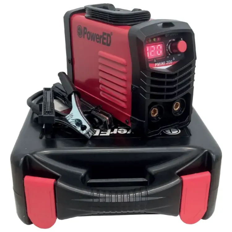 MINI APARELHO SOLDADURA INVERTER MMA 220V POWERED