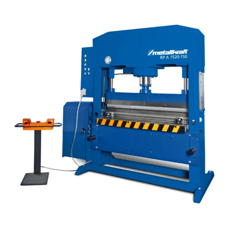 PRENSA HIDRÁULICA C DISPOSITIVO DE QUINAGEM RP A 1020 150 METALLKRAFT