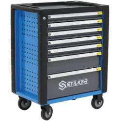 CARRO 147 FERRAMENTAS 7 GAVETAS AZULPRETO STILKER (2)