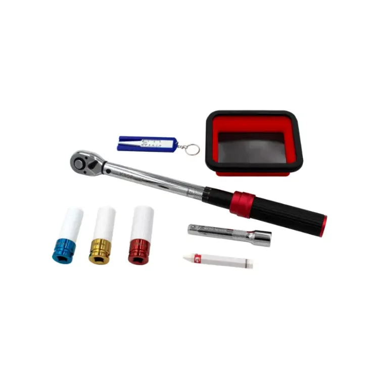 Módulo Chave Dinamométrica 1/2" + Acessórios 8PCS KROFTOOLS 20-120Nm 1/2"