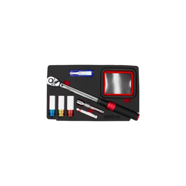Módulo Chave Dinamométrica 1/2" + Acessórios 8PCS KROFTOOLS 20-120Nm 1/2"