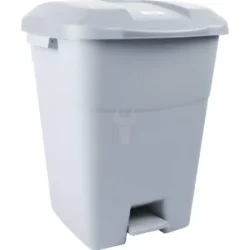 CAIXOTE DO LIXO 50L COM TAMPA PÉDAL E PEGAS LATERAIS TAYG