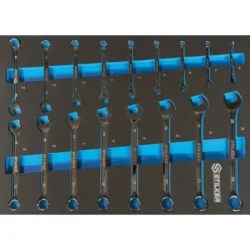 Carro de Ferramentas STILKER 7 Gavetas com 147 Peças Azul/Preto