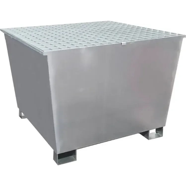 BACIA DE RETENÇÃO L C GRELHA DE AÇO IBC BACIA DE RETENÇÃO L C GRELHA DE AÇO IBC