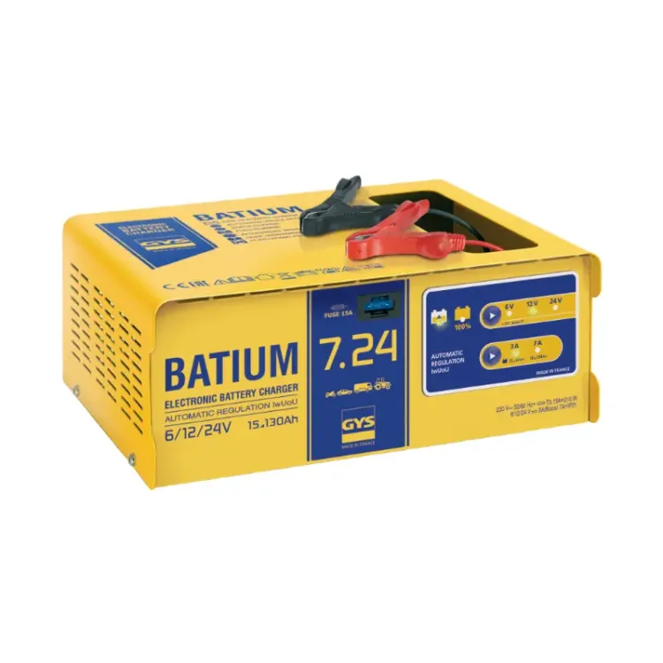 CARREGADOR AUTOMÁTICO BATIUM 07.24 GYS