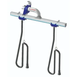 CARRIL EXTRAÇÃO FUMOS 2 CARROS C TUBO Ø75MM HYPREL