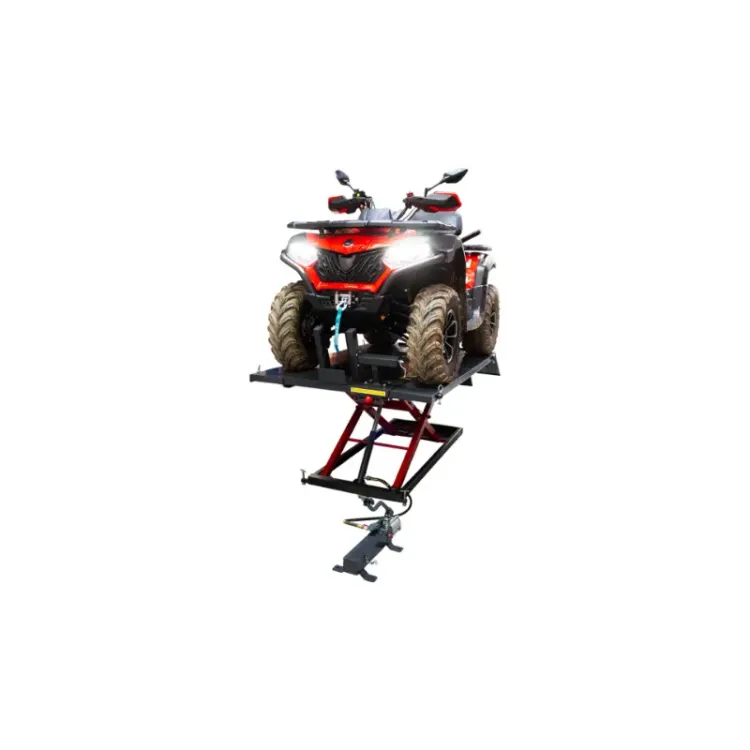 Elevador de Motos Hidropneumático Kroftools 680Kg 2005x845mm