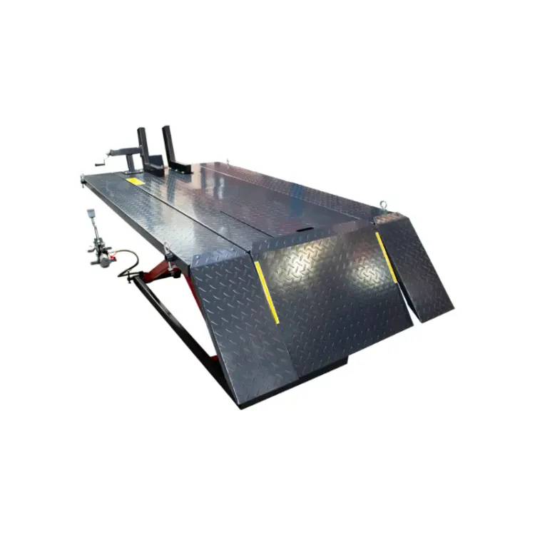 Elevador de Motos Hidropneumático Kroftools 680Kg 2005x845mm