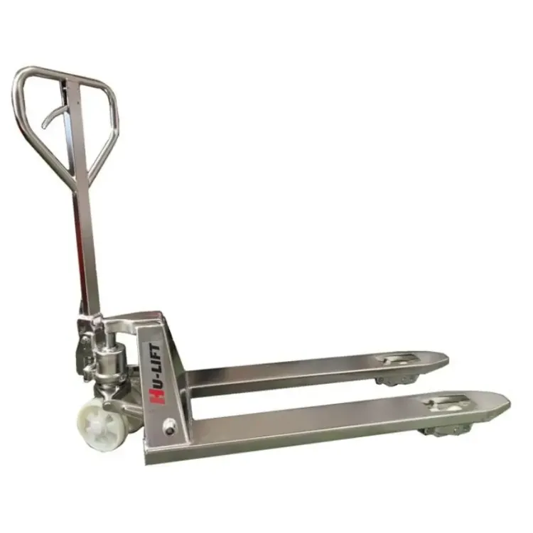 Porta-Paletes Manual Inox HU-LIFT 2000 Kg 1150x540 mm