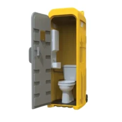 Sanitário Portátil com Ligação à Rede IRBAL 106kg 99x79x220cm Amarelo