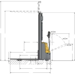 EMPILHADOR ELÉCTRICO KG ,MT HU LIFT ()