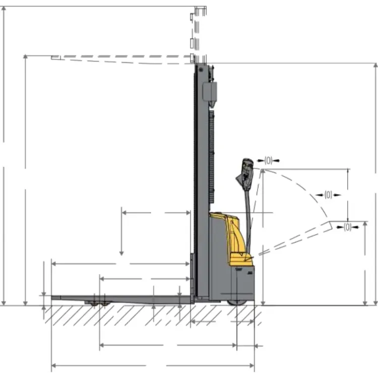 EMPILHADOR ELÉCTRICO KG ,MT HU LIFT ()