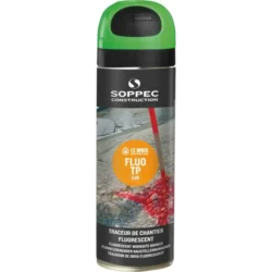 PINTURA MARCADORA DE OBRA VERDE FLUORESCENTE 12 M 500 ML (2)