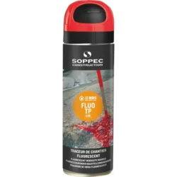 PINTURA MARCADORA DE OBRA VERMELHO FLUORESCENTE 12 M 500 ML (2)